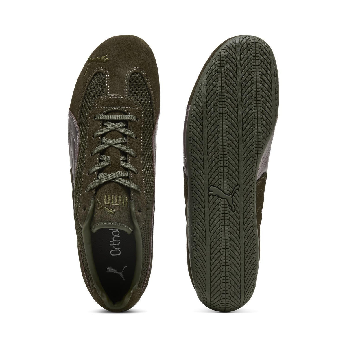 403902-04 Puma Speedcat Premium Dark Olive Matte Silver (Men's)