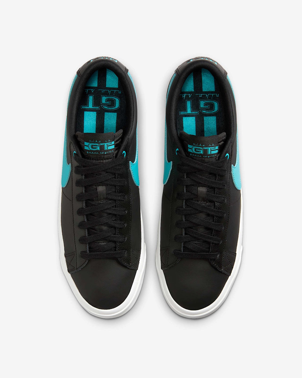 DV1226-001 Nike SB Blazer Low Pro GT Black Black Summit White Dusty (Men's)