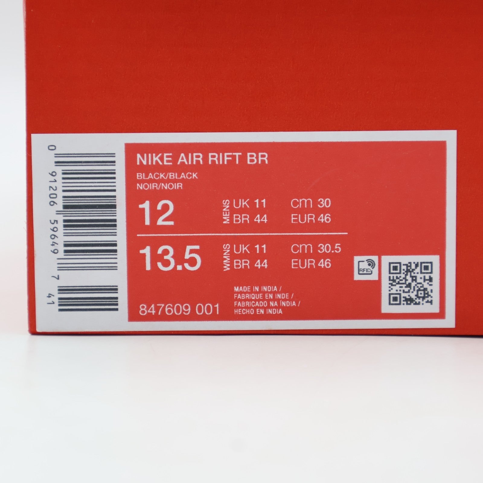 847609-001 Nike Air Rift Breathe (Men's)