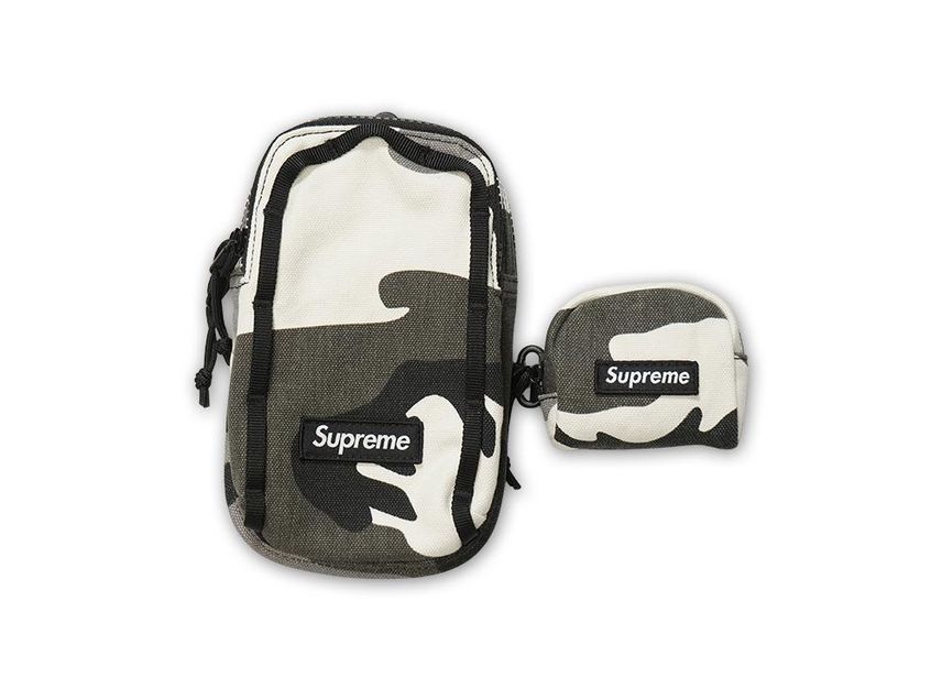 Supreme 25SS Camera Bag Mini Pouch Snow Camo