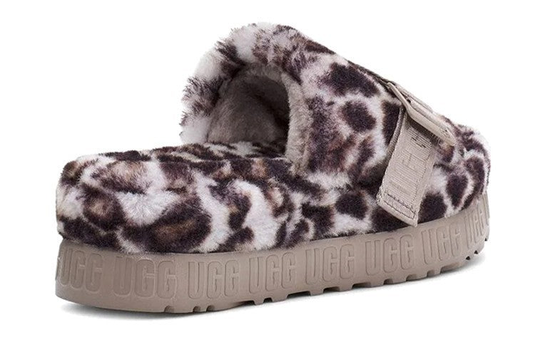 1122556-SYGR UGG Fluffita Panther Print Stormy Gray (Women's)
