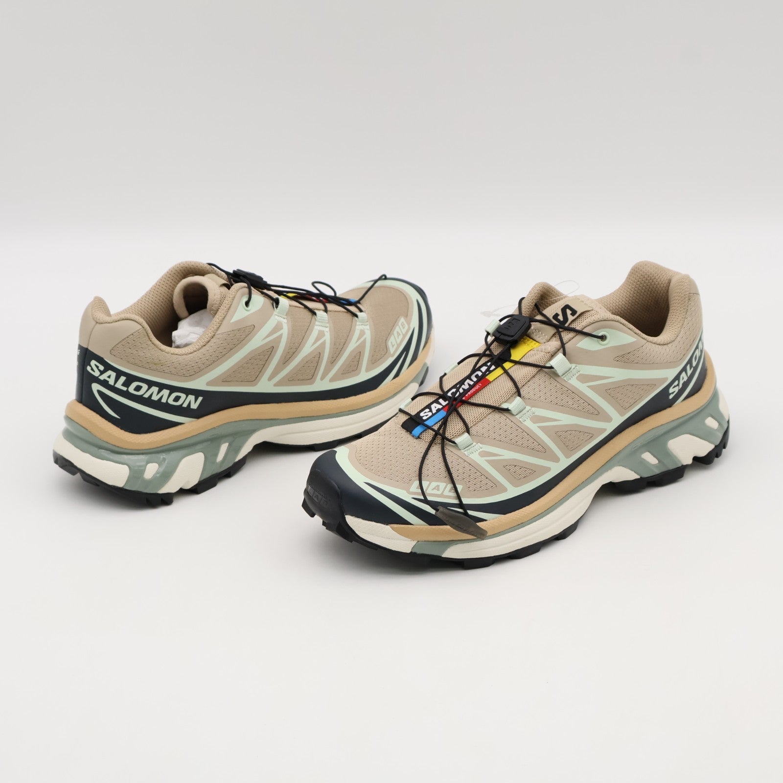 L47737400 Salomon XT-6 Oxford Tan Carbon Clearly Aqua (Men's)