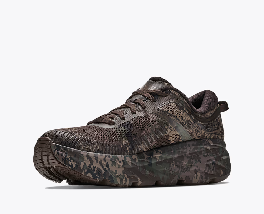 SNDN-SNKR-10920 BEAMS Ã Hoka Bondi 7 Camo "Brown" (Men's)