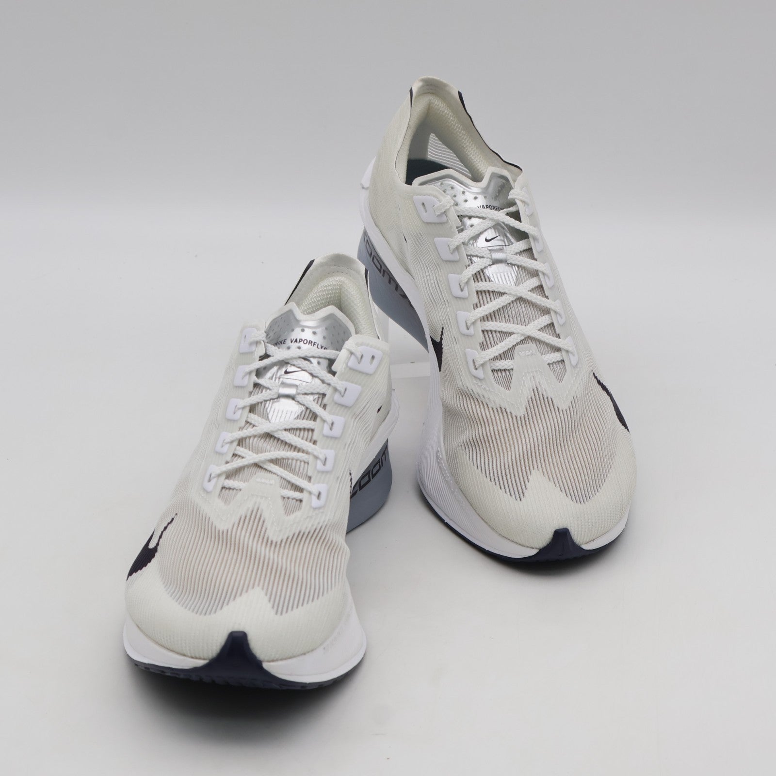 HF6414-100 Nike VaporFly 4 White Obsidian Mist Pure Platinum Gridiron (Men's)