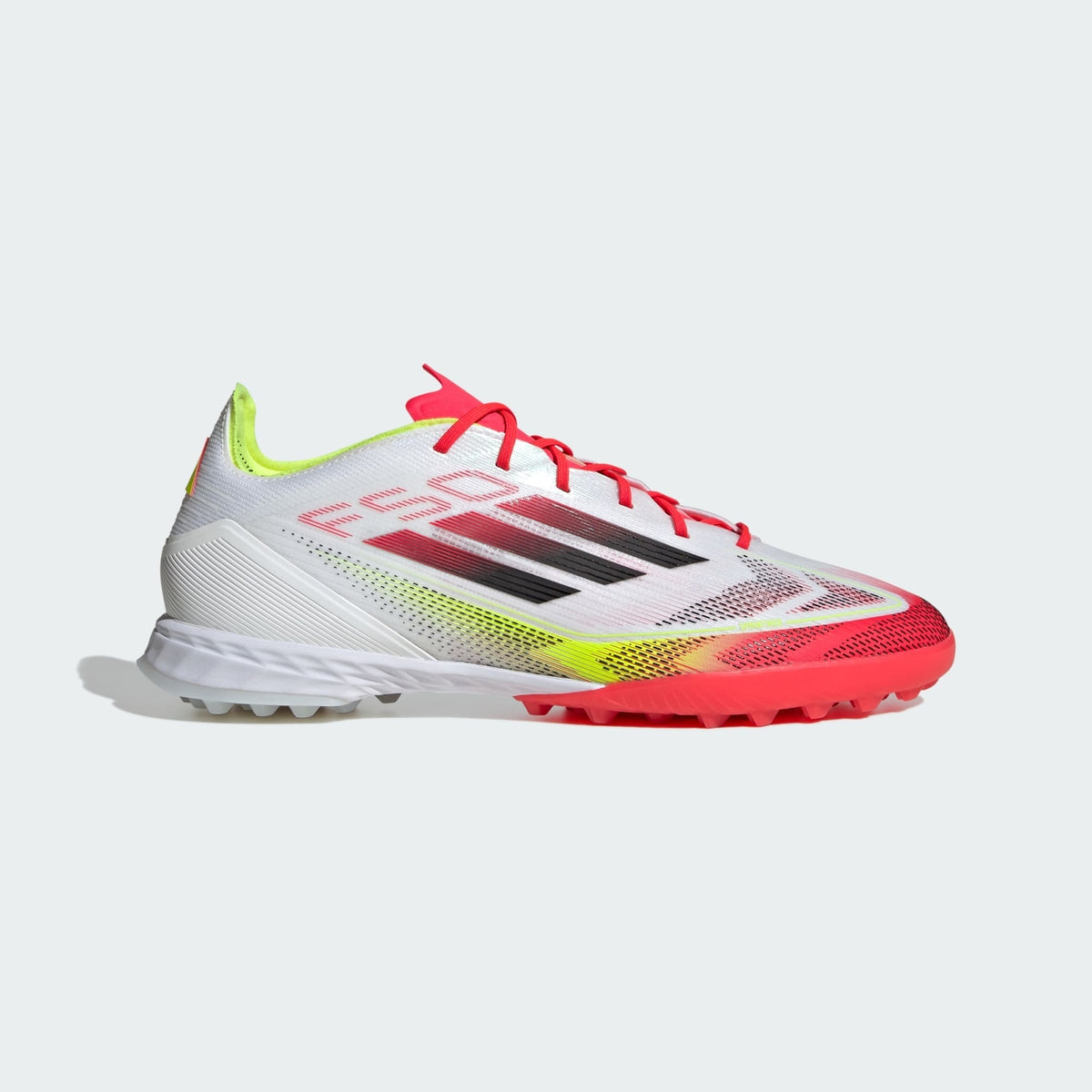 IE1220 adidas F50 Pro TF Cloud White Core Black Solar Yellow (Men's)