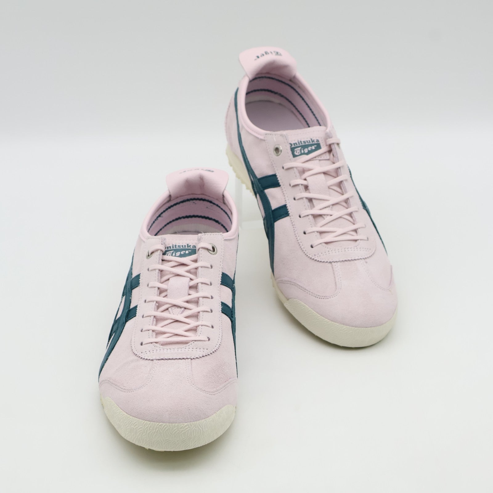 1183C517-700 Onitsuka Tiger MEXICO 66 SD CRYSTAL PINK SPRUCE GREEN (Men's)