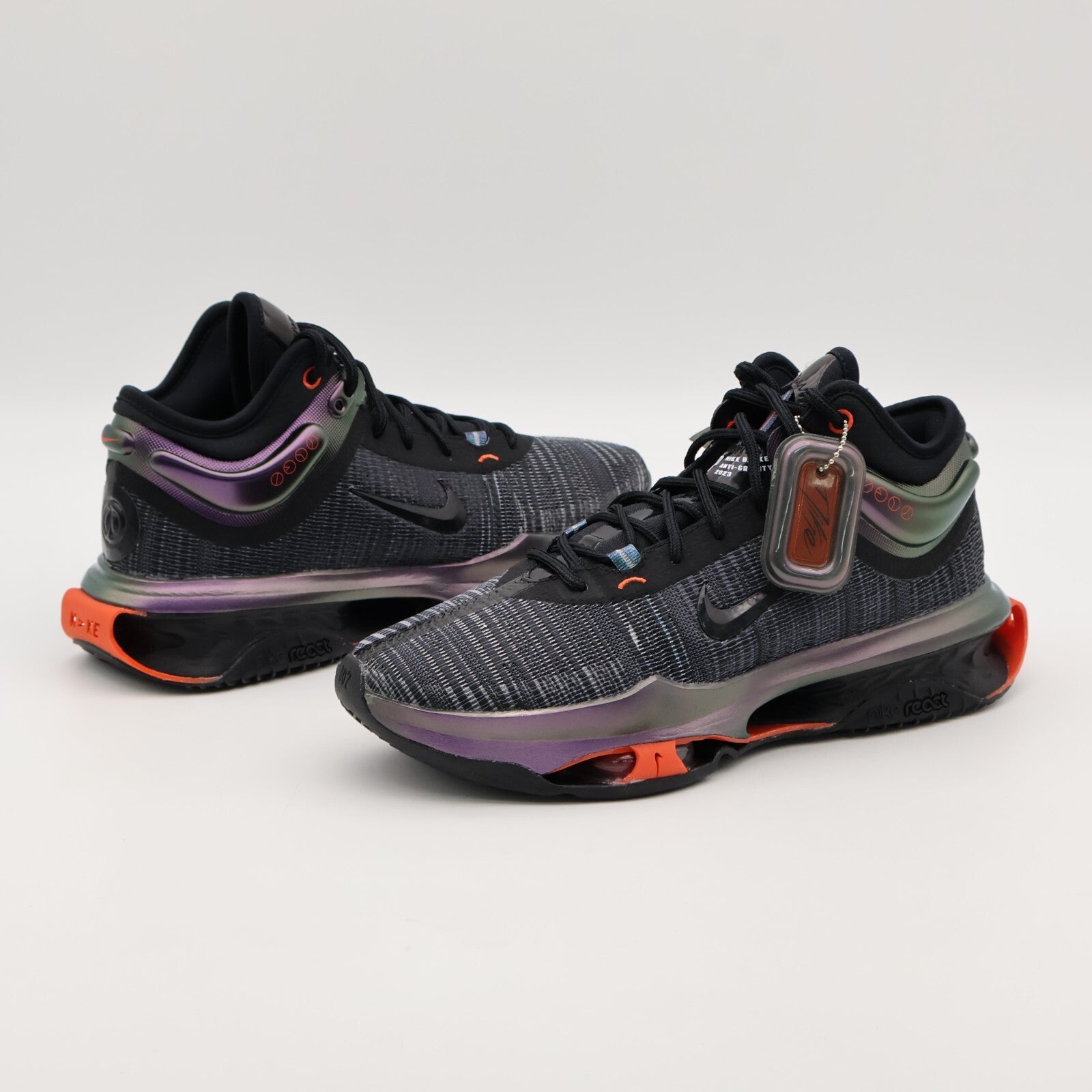 FV1896-001 Nike G.T. Jump 2 Black Anthracite Picante Red Metallic Black (Men's)