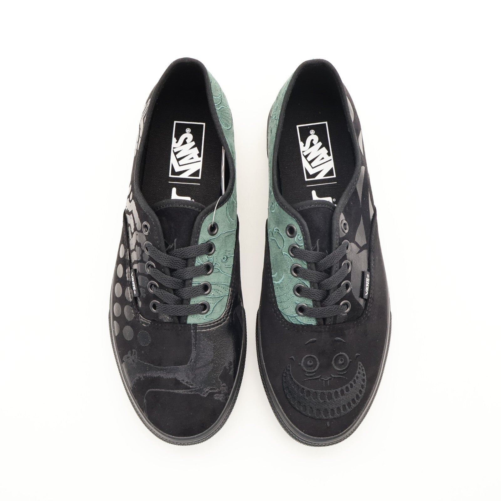 672904-0001 Rutsubo Vans Authentic Black Khaki Olive Green (Men's)