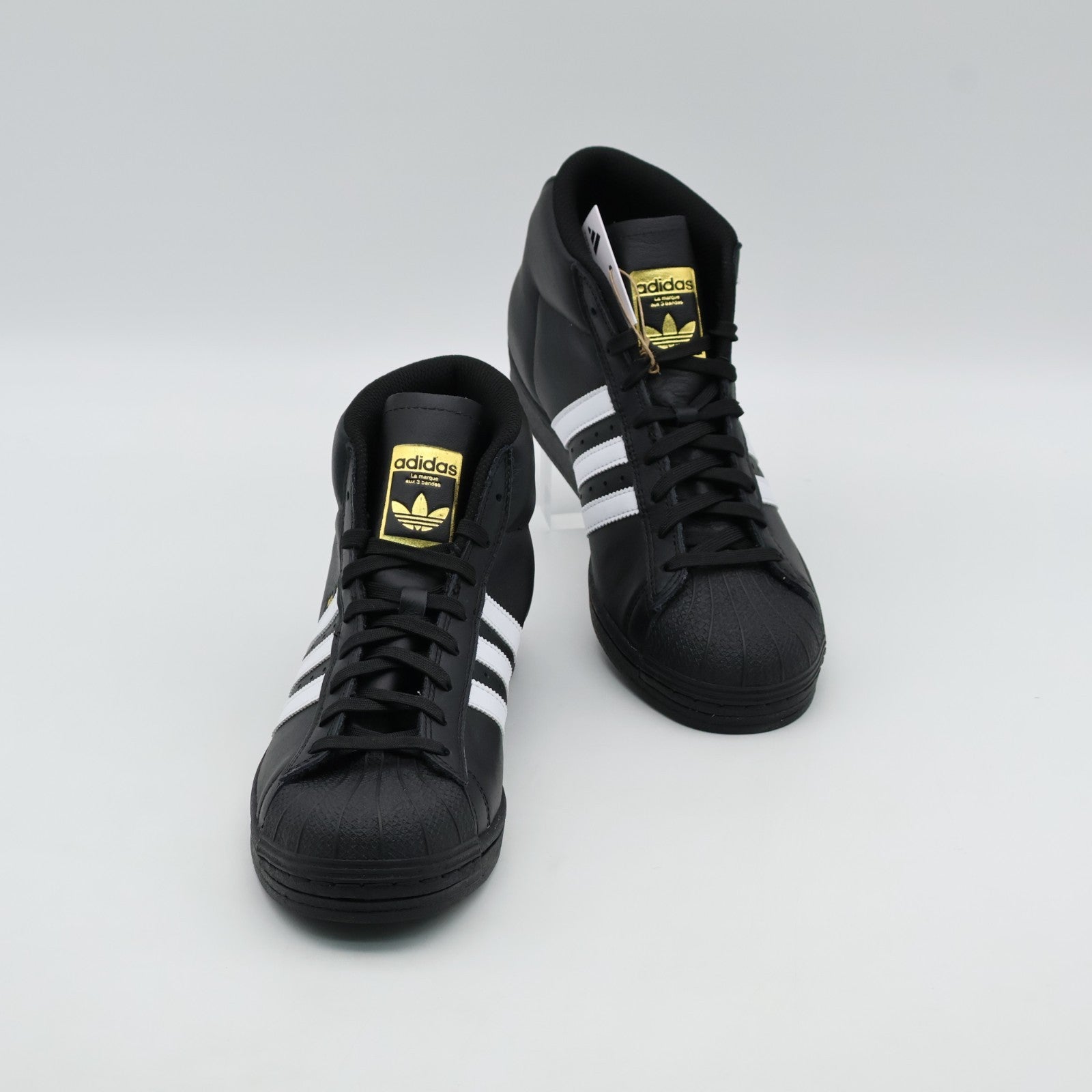 IE6593 adidas Originals Pro Model ADV Core Black Footwear White Gold  (Men's)
