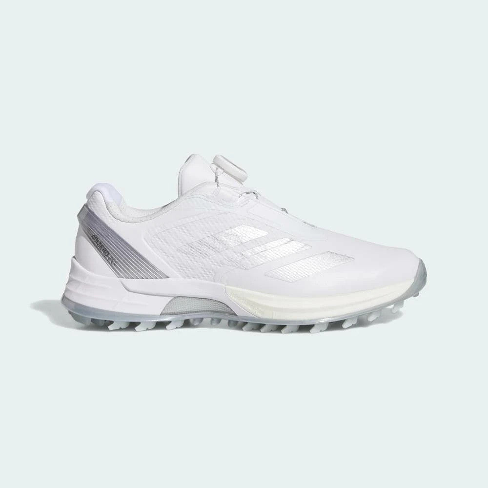 JS1764 adidas Adizero ZG Low Cut Boa Spikeless Golf Cloud White Silver (Women's)