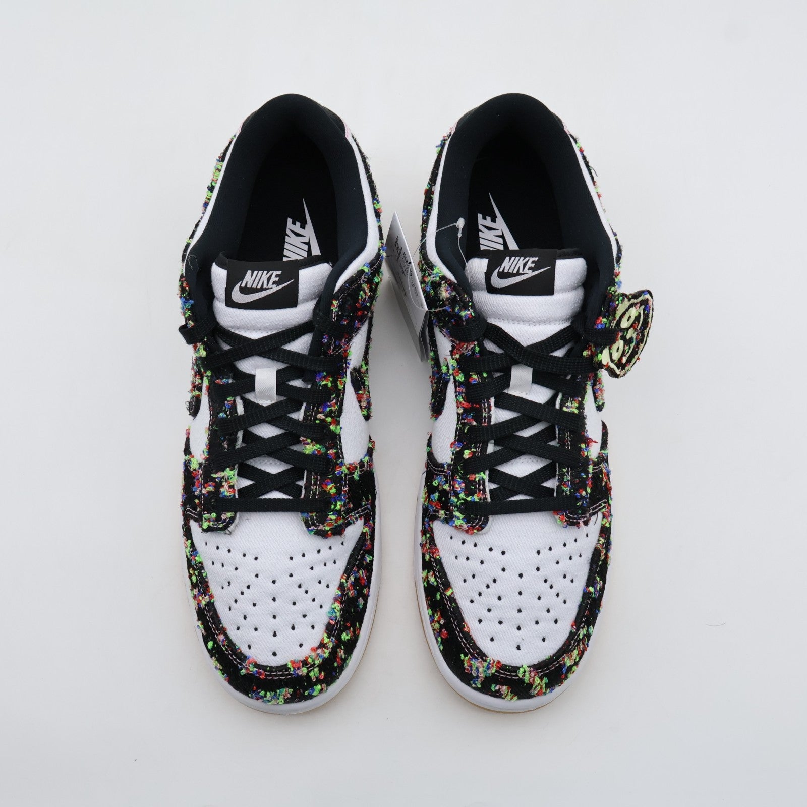 IB2263-100 Nike Dunk Low Panda White Gum Yellow (Men's)