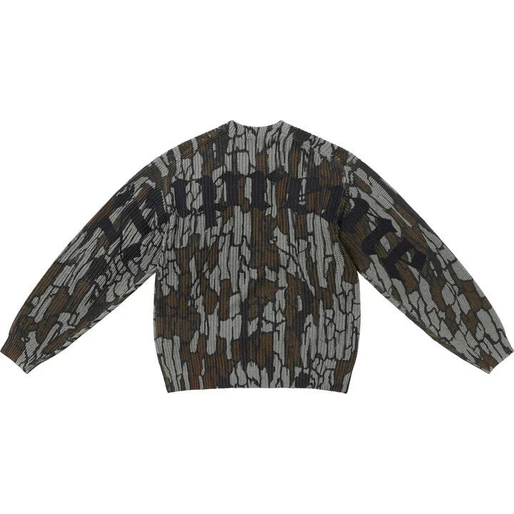 Supreme Old English Printed Sweater Camo