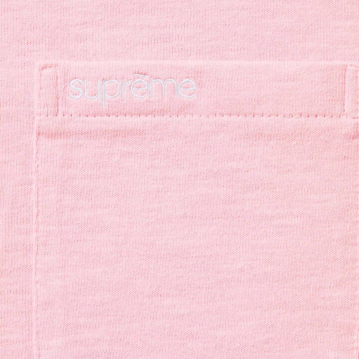 Supreme S/S Pocket Tee Light Pink