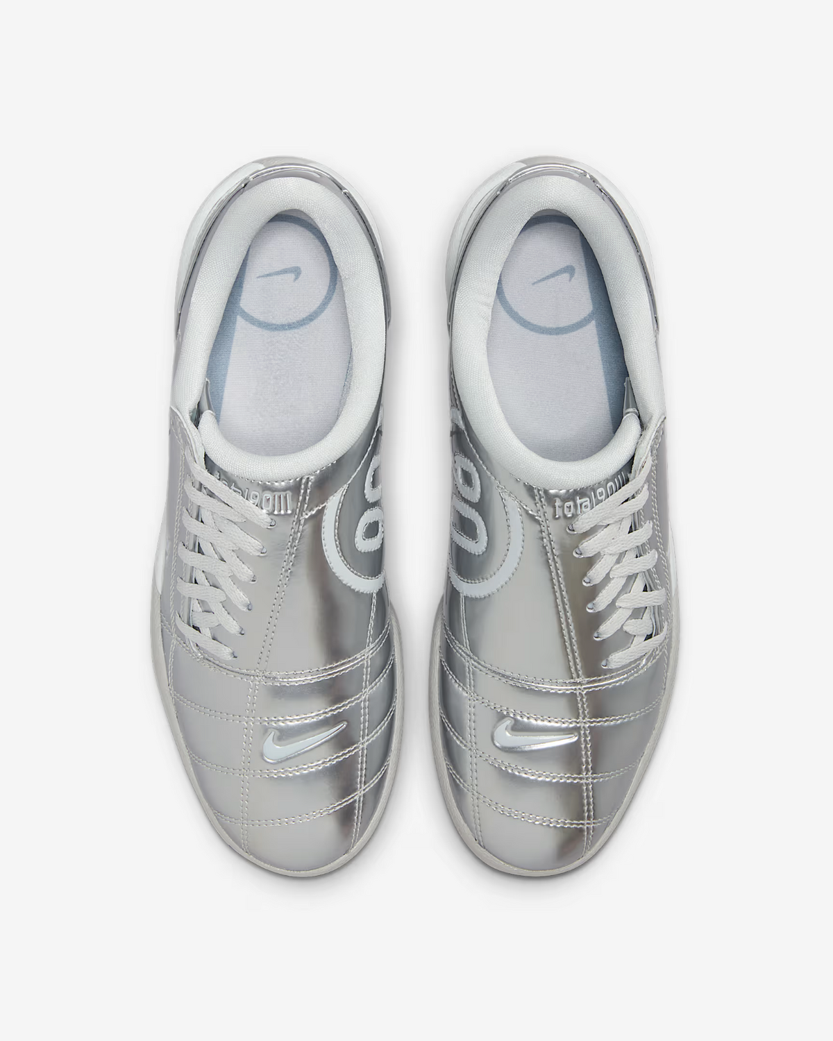 II9792-011 Nike Total 90 3 Metallic Platinum (Women's)