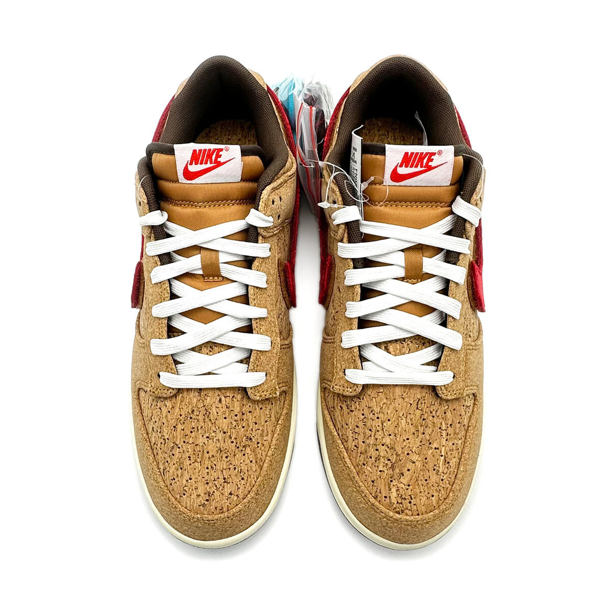 FN0317-121 CLOT Ã Nike Dunk Low SP Cork Natural Flax Coconut Milk Baroque Brown