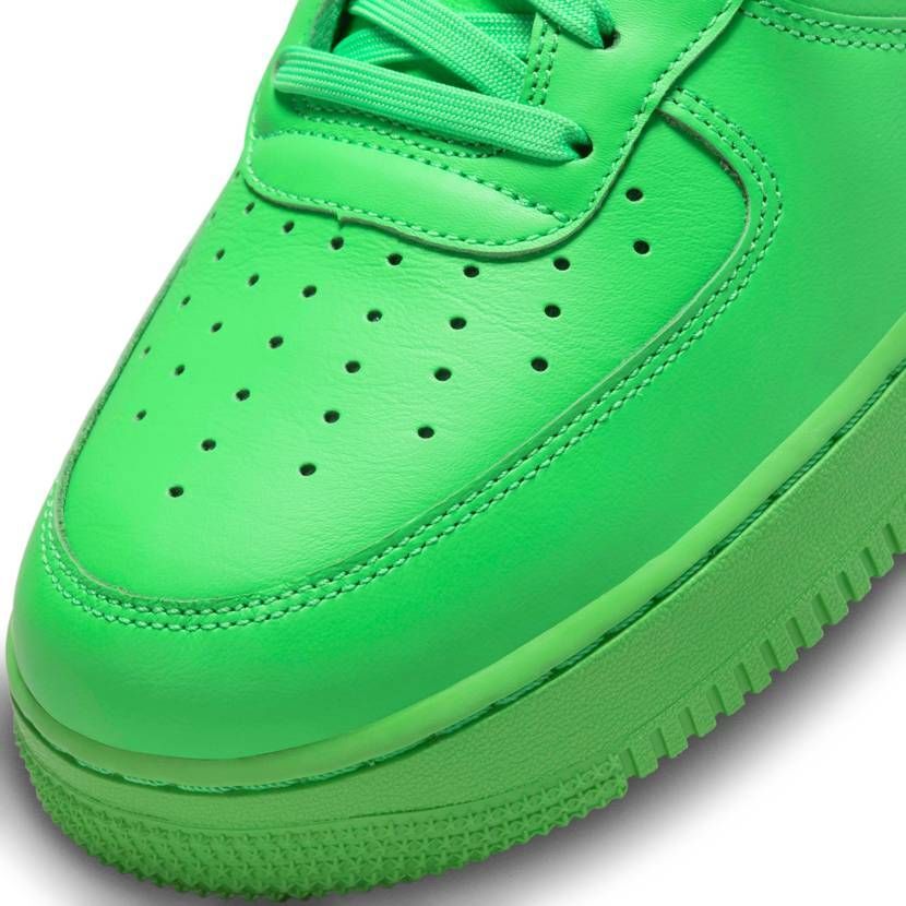 DX1419-300 Off-White Ã Nike Air Force 1 Low Brooklyn Light Green Spark (Men's)