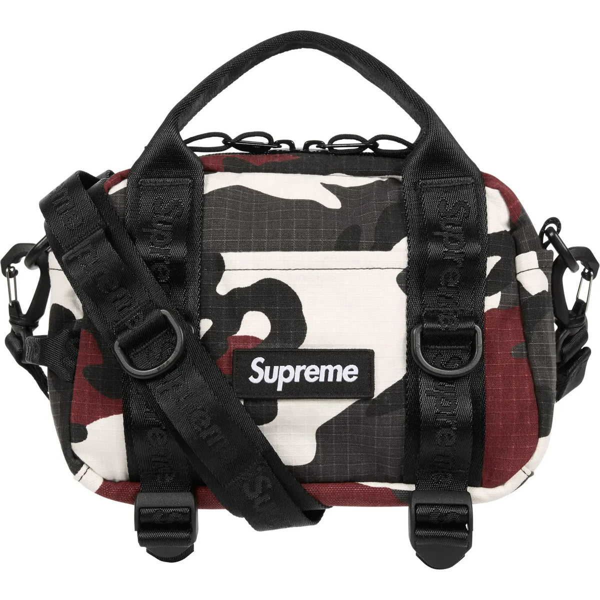 Supreme Mini Duffle Bag (26SS) Red Camo