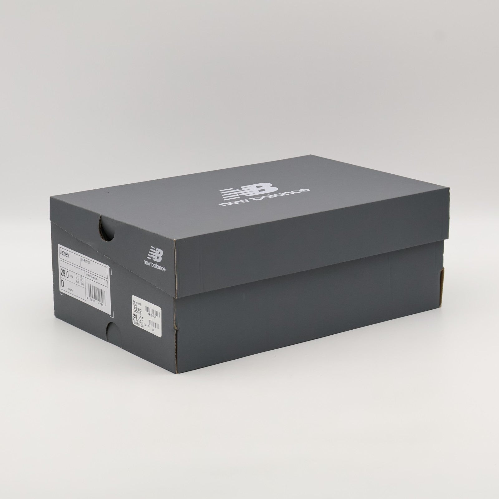 U509BS New Balance 509 Black Silver Metallic (Men's)