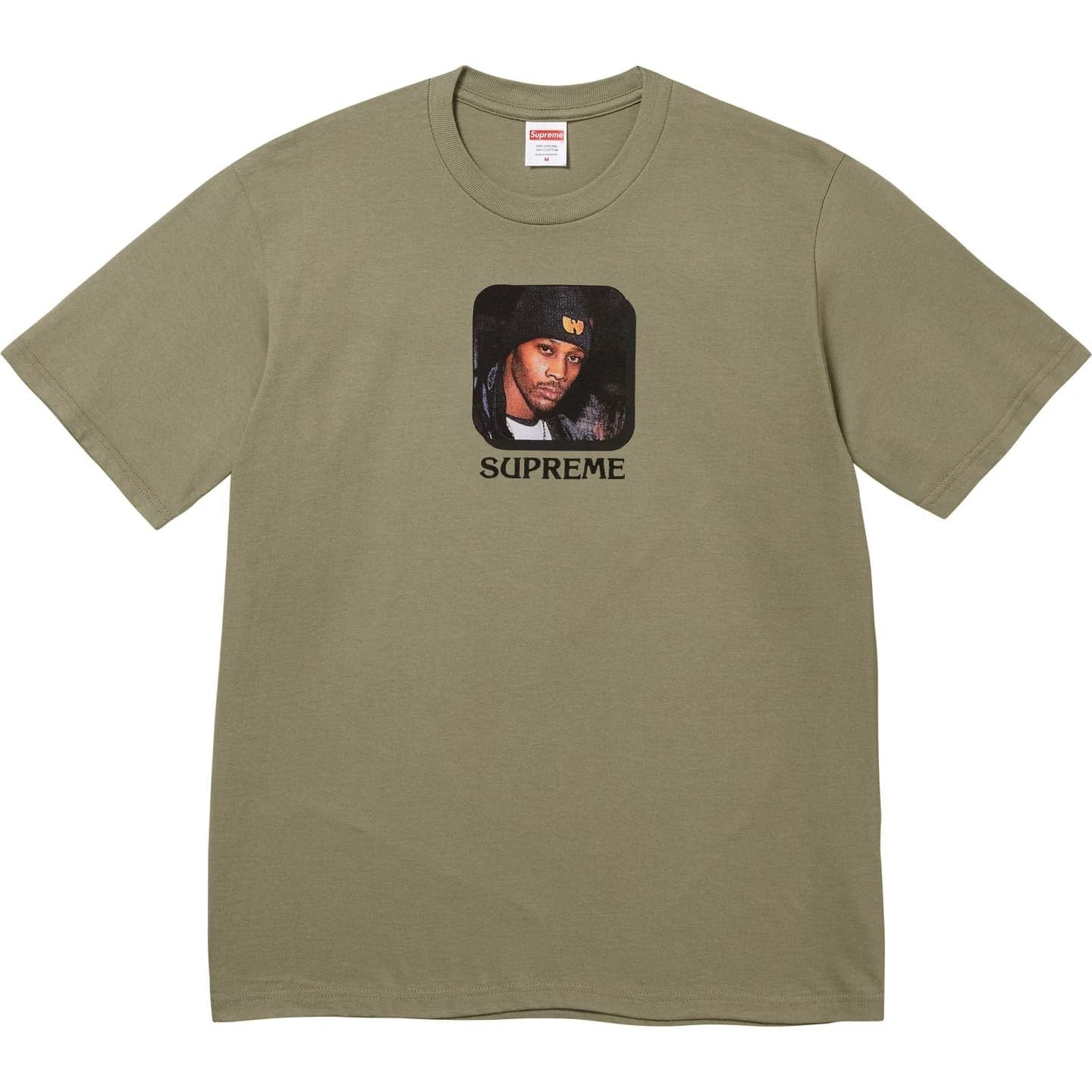 Supreme Wu-Tang RZA Tee Light Olive