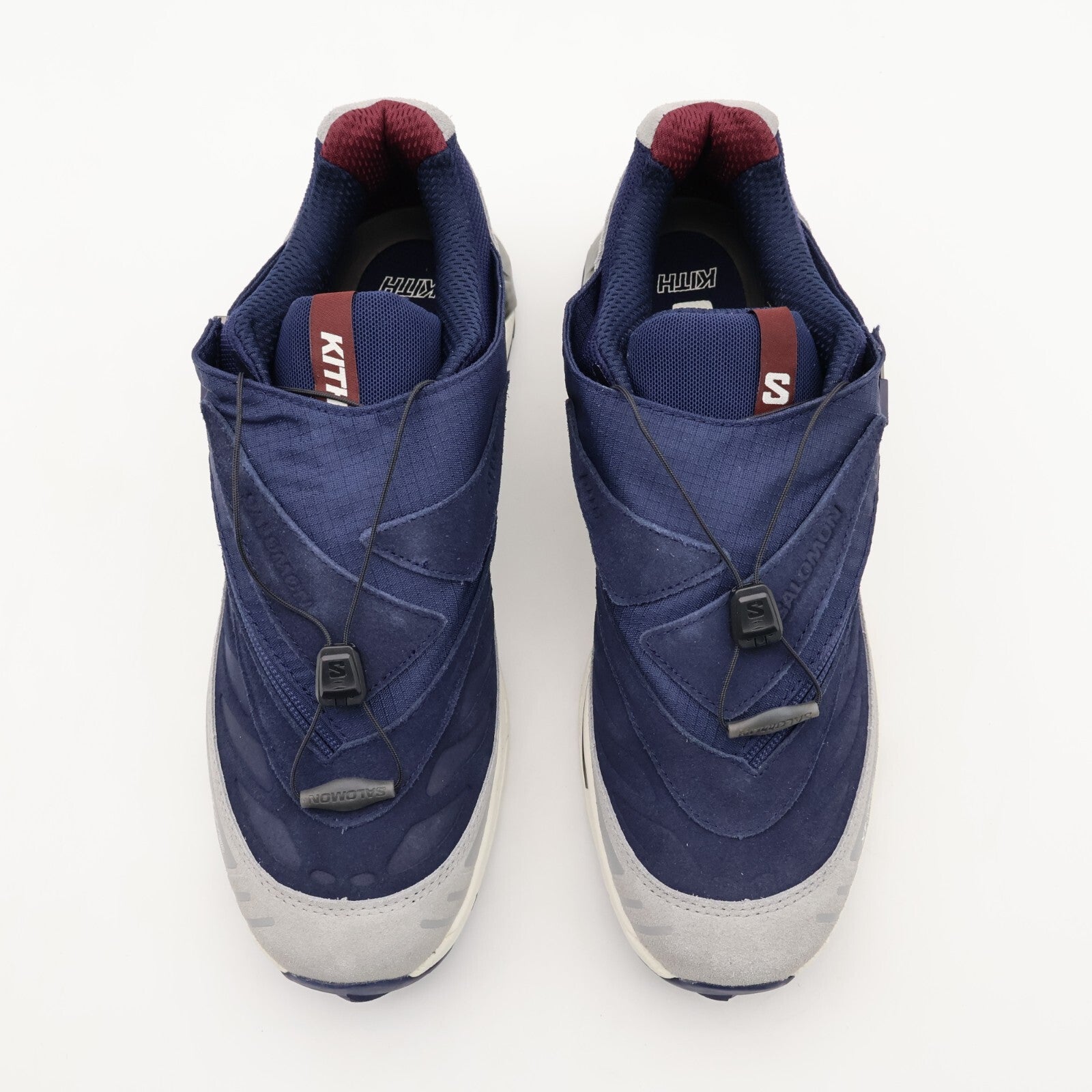 L47773800 KITH Salomon XT-Voyager Maritime Blue Alloy Tawny Port (Men's)