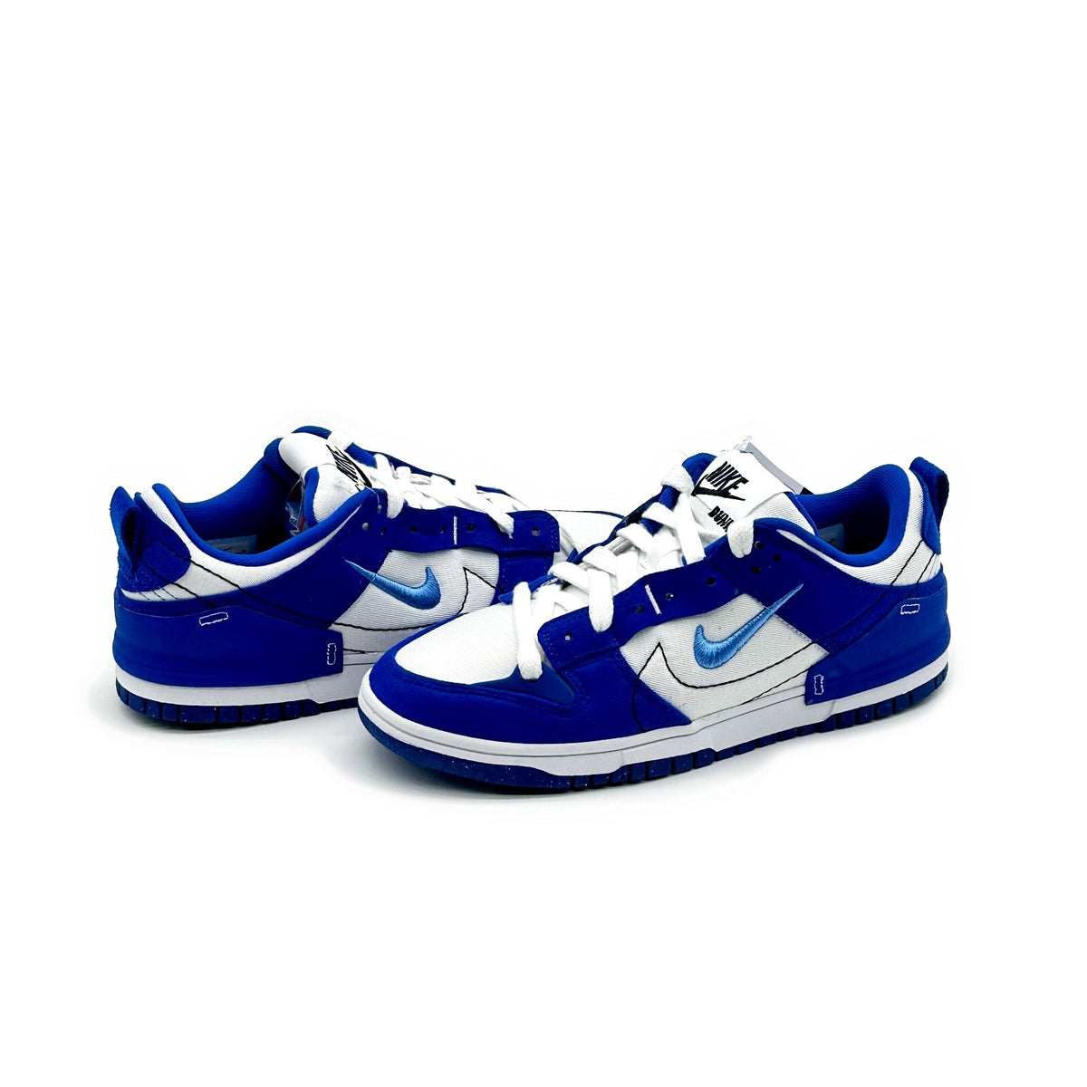 DH4402-102 Nike Dunk Low Disrupt 2 White University Blue Hyper Royal (Women's)