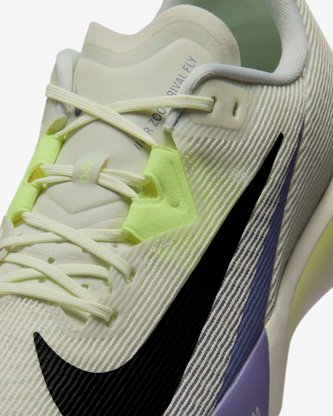 FV6040-003 Nike Zoom Rival Fly 4 Seaglass Ultralime Football Grey Sequoia(Men's)