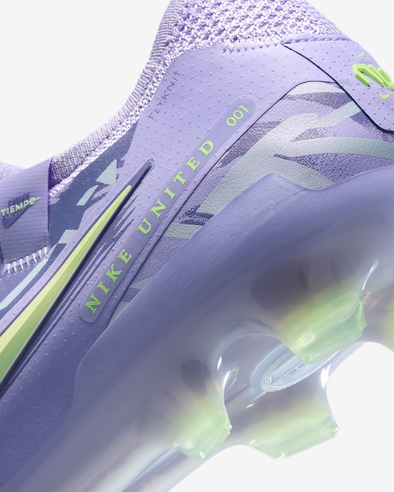 HF1592-500 Nike United Tiempo Legend 10 Elite Purple Agate Barely Volt (Men's)
