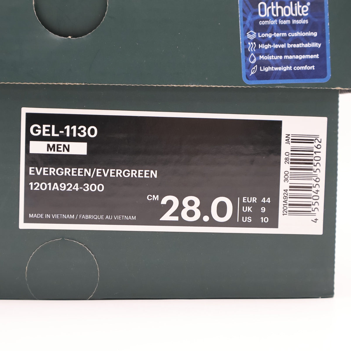 1201A924-300 HAL STUDIOS Asics Gel-1130 MK-II Forest Dark Green Orange (Men's)