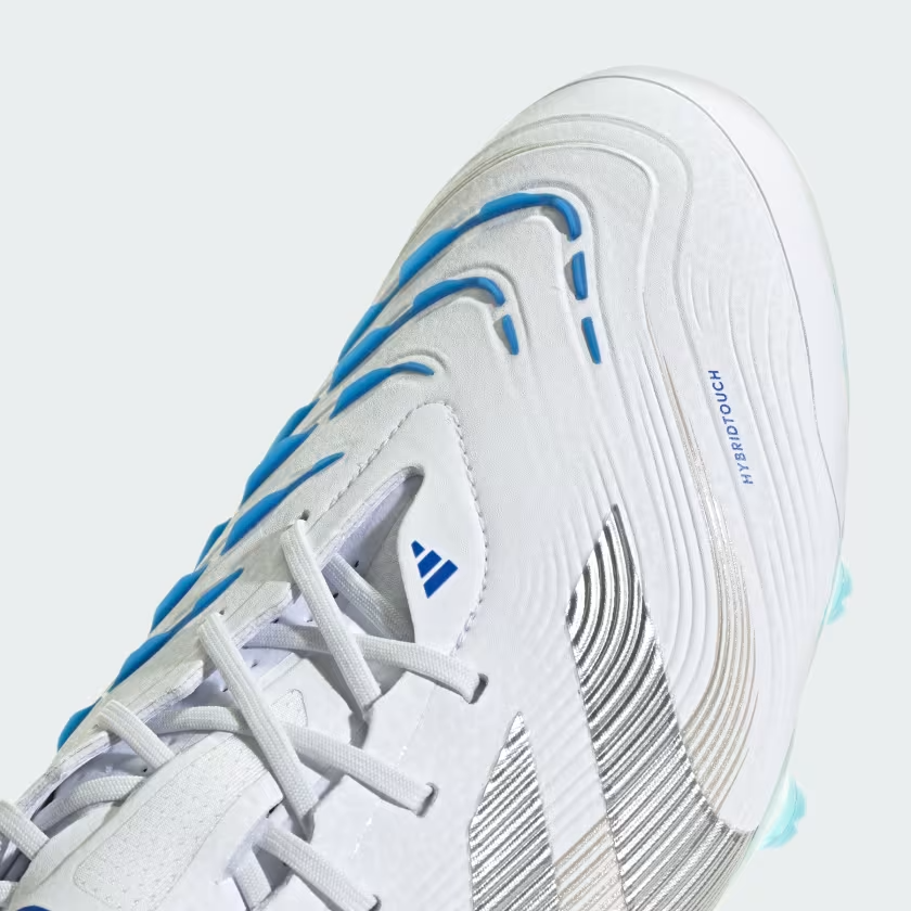 JP9809 adidas Predator Elite HG AG Cloud White Silver Metallic Bright (Men's)