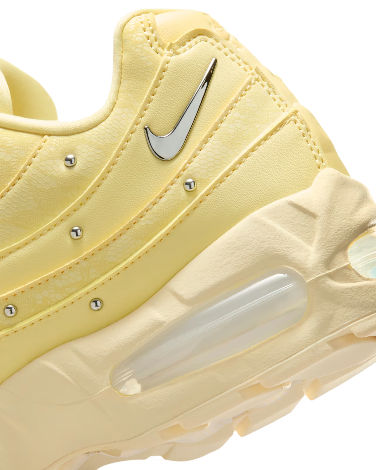 IQ3444-722 Nike Air Max 95 Soft Yellow Alabaster (Women's)