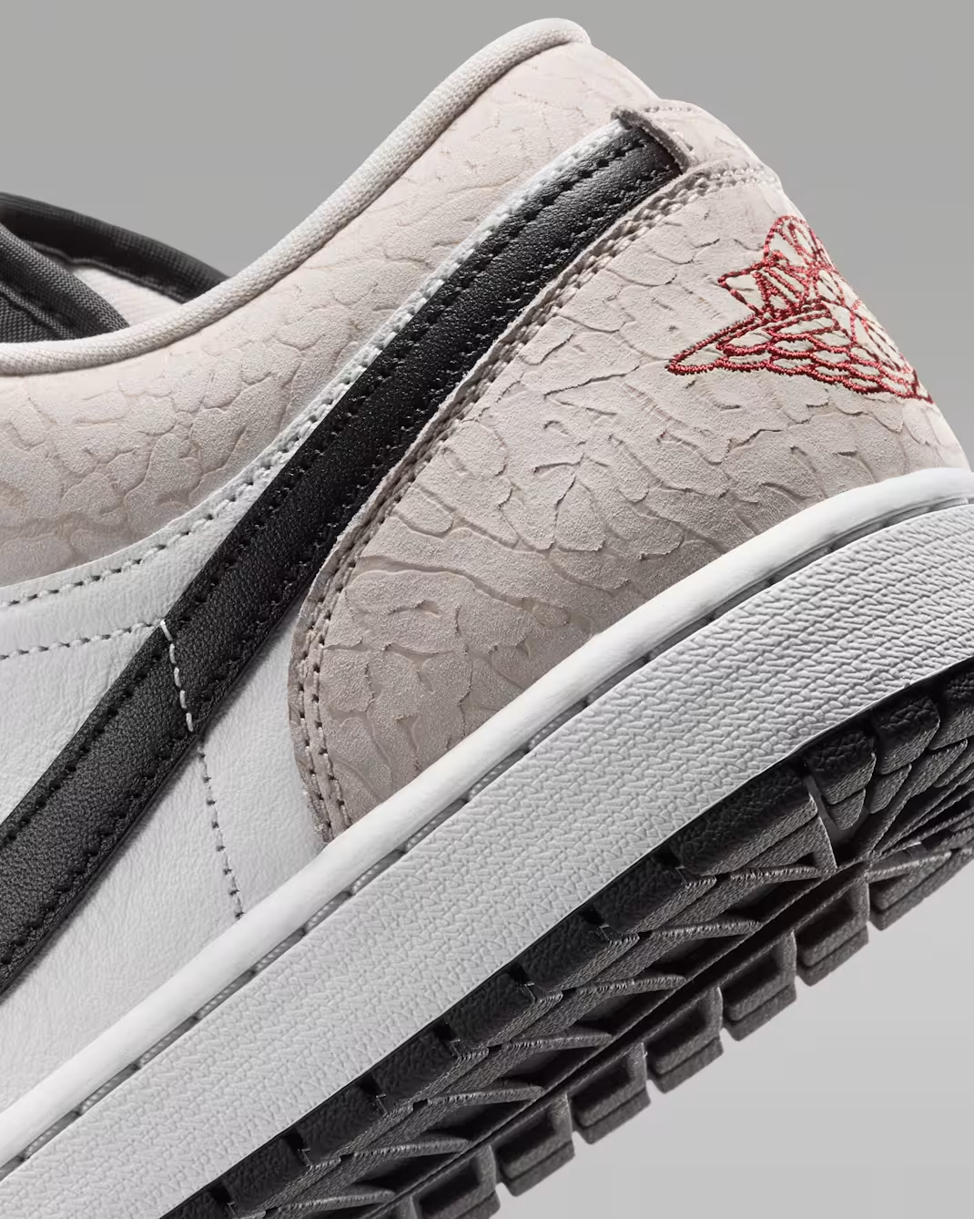 IQ5490-007 Nike Air Jordan 1 Low SE "Black/White/Light Orewood Brown" (Men's)