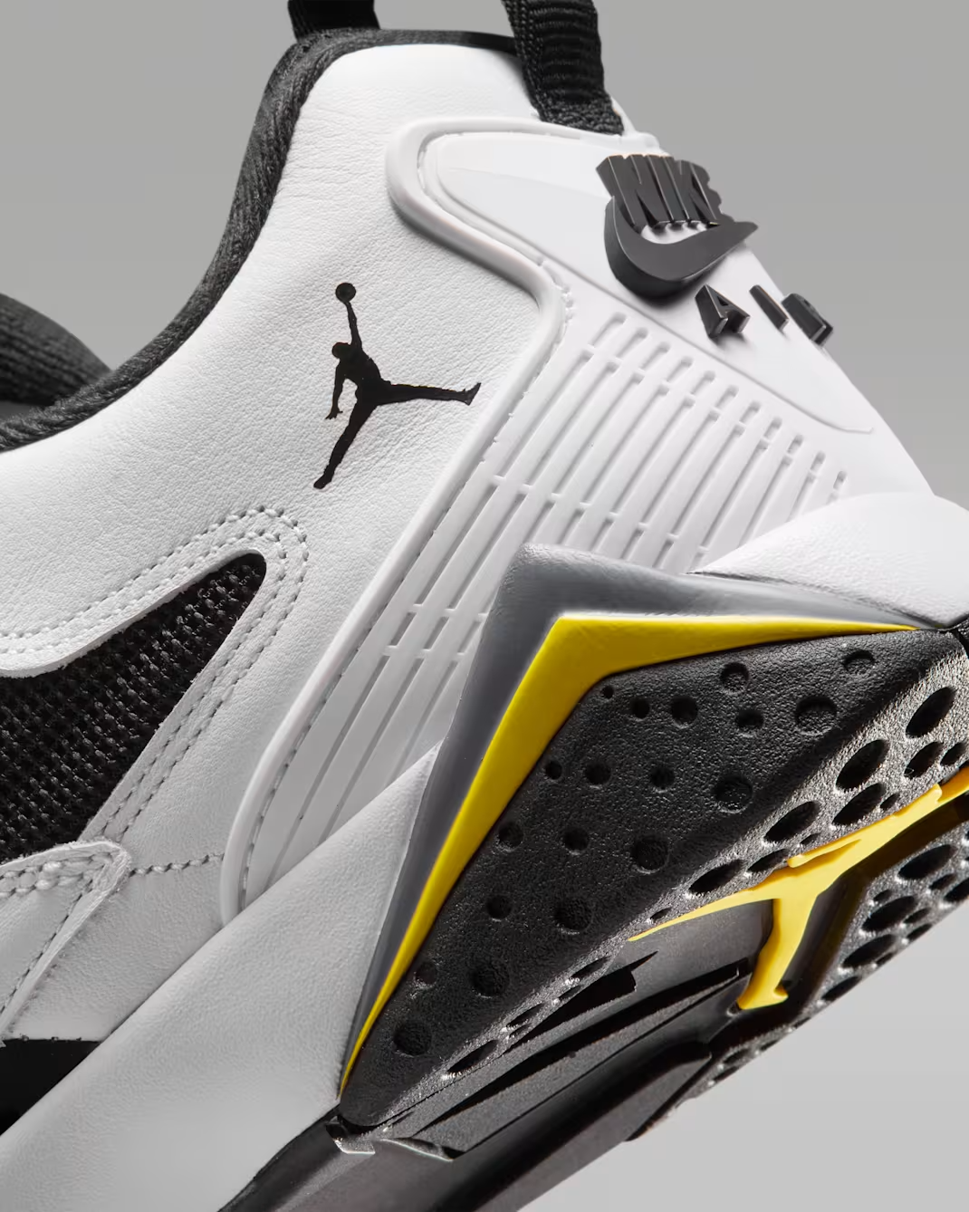 HQ3950-108 Nike Air Jordan MVP 92 White/Black/Dark Blue Grey/Tour Yellow (Men's)