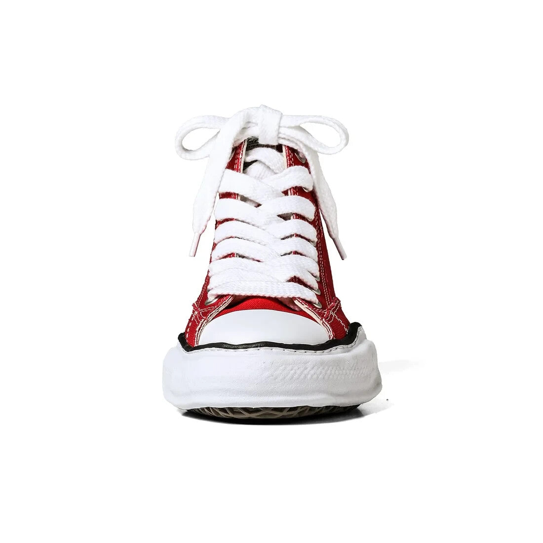 A01FW701-red Maison MIHARA YASUHIRO PETERSON Original Sole Canvas High-Top (Men'