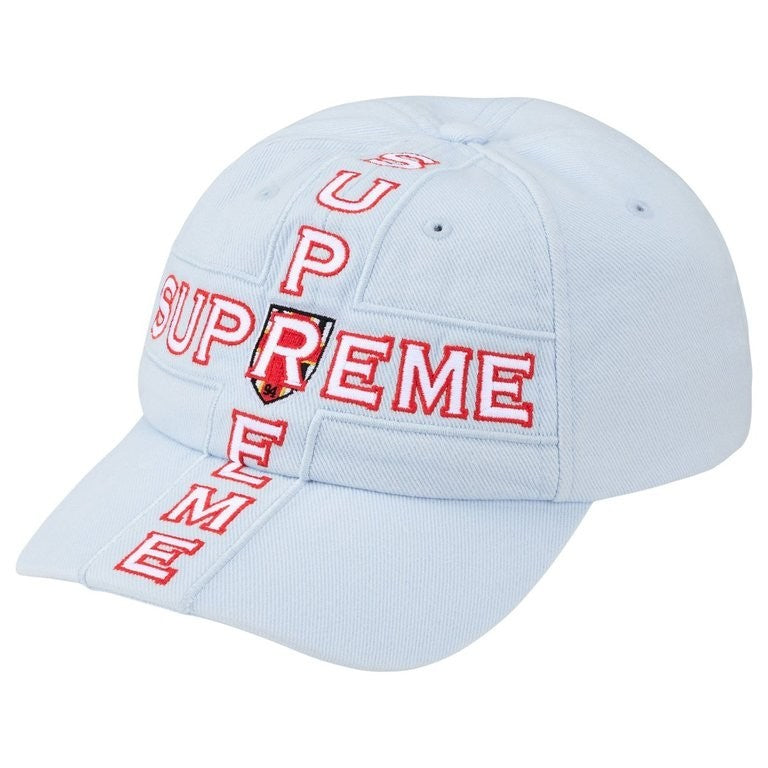 Supreme Cross 6-Panel Light Blue