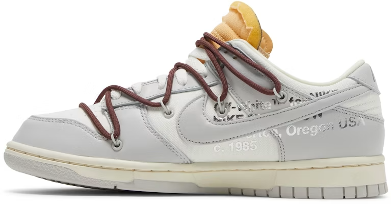 DM1602-102 Off-White Ã Nike Dunk Low 1 of 50 "Lot.46" (Men's)