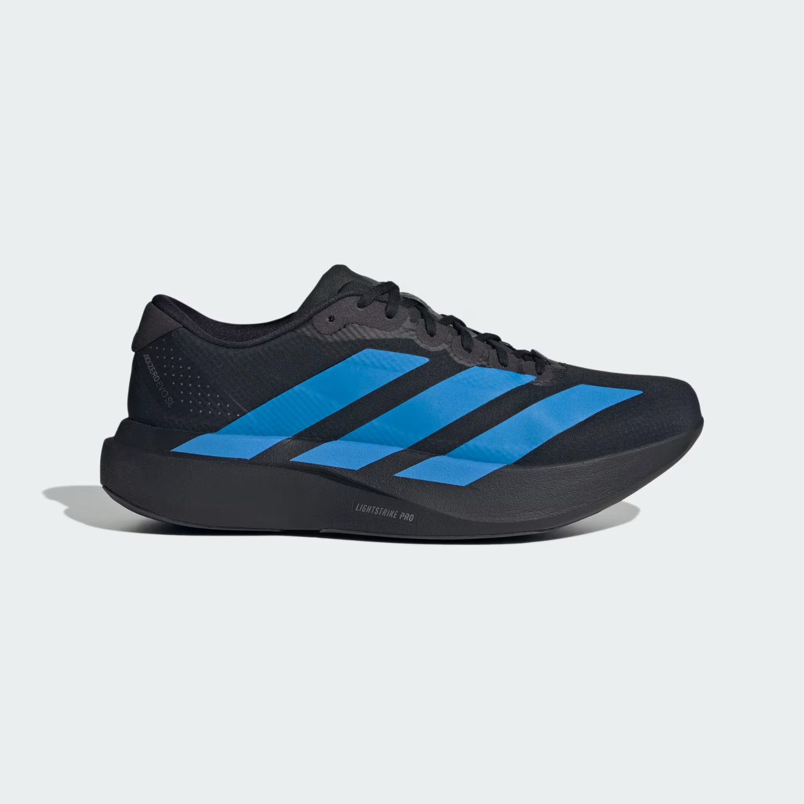 KI4257 adidas Adizero Evo SL Running "Core Black/Lucid Ray Blue" (Men's)