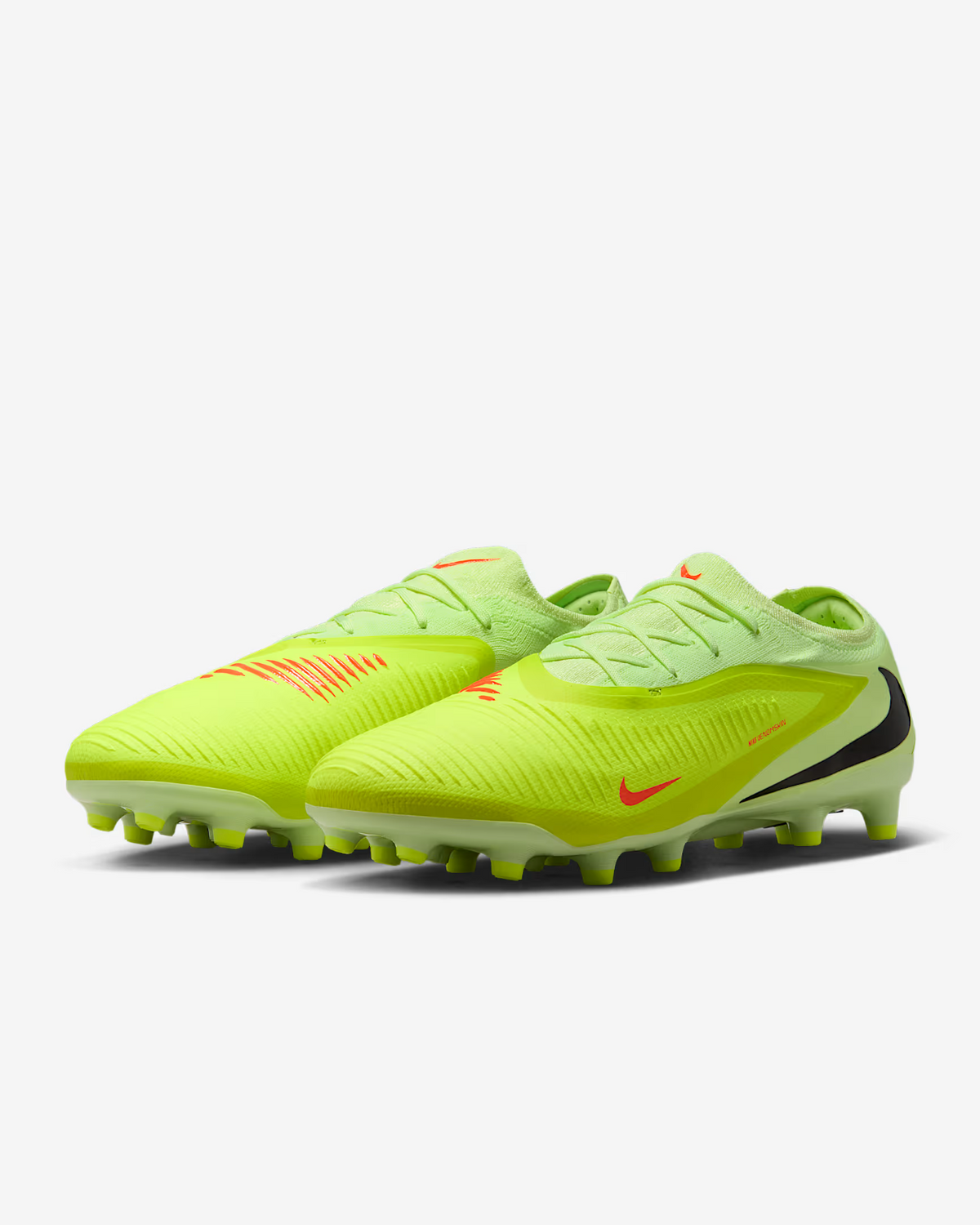 HQ2317-800 Nike Phantom 6 Low Pro AG Hyper Crimson Limelight Black (Men's)