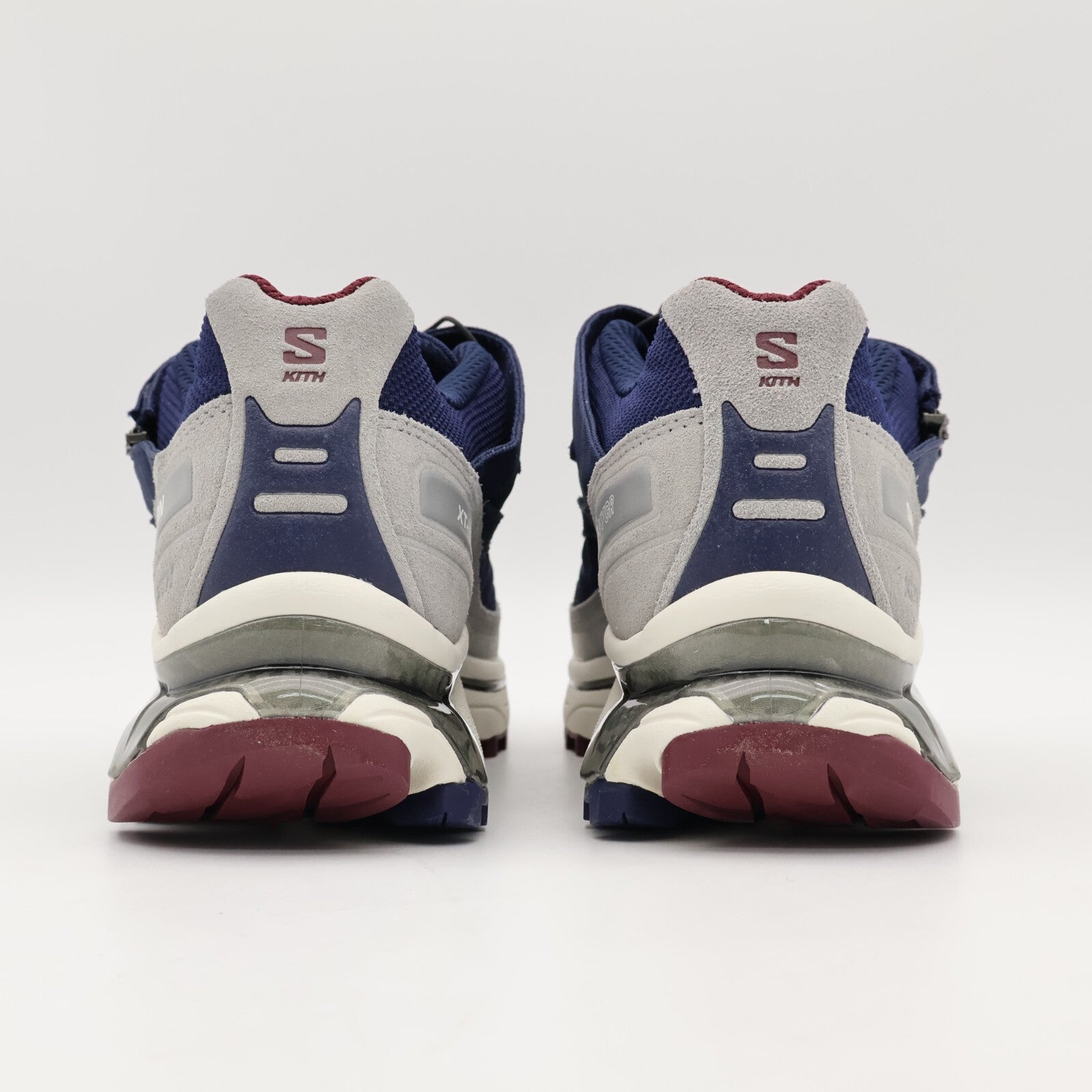 L47773800 KITH Salomon XT-Voyager Maritime Blue Alloy Tawny Port (Men's)