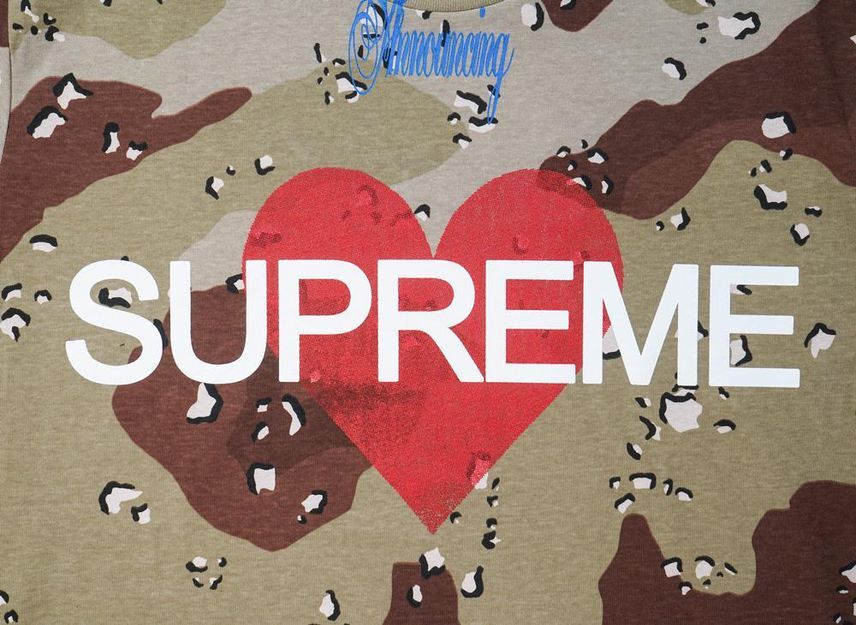 Supreme Announcing Tee Camo