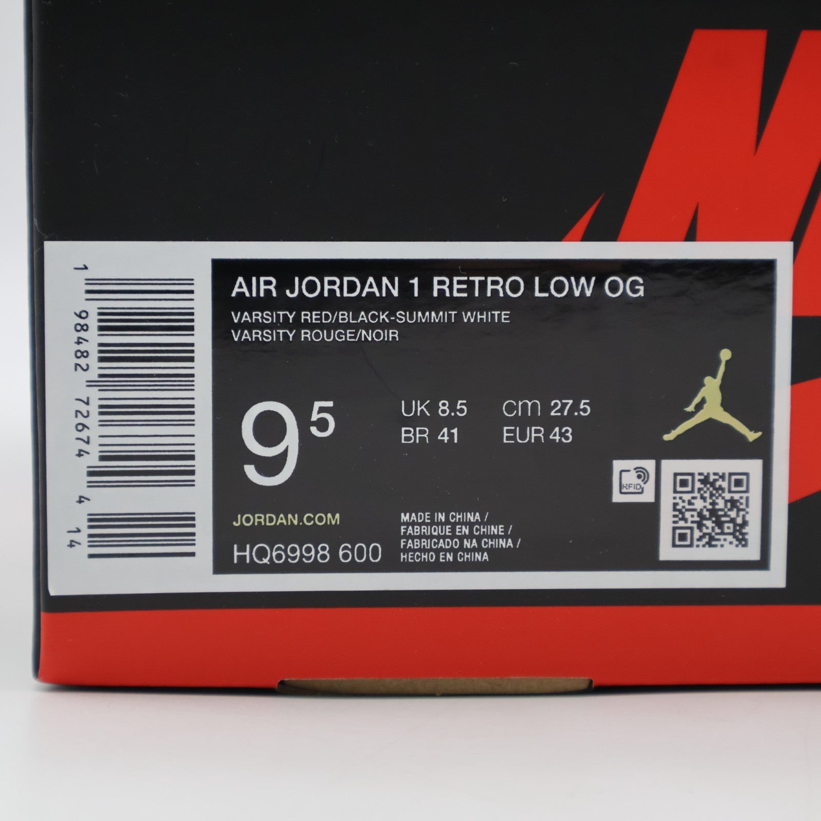 HQ6998-600 Nike Air Jordan 1 Retro Low OG Chicago (2025) (Men's)