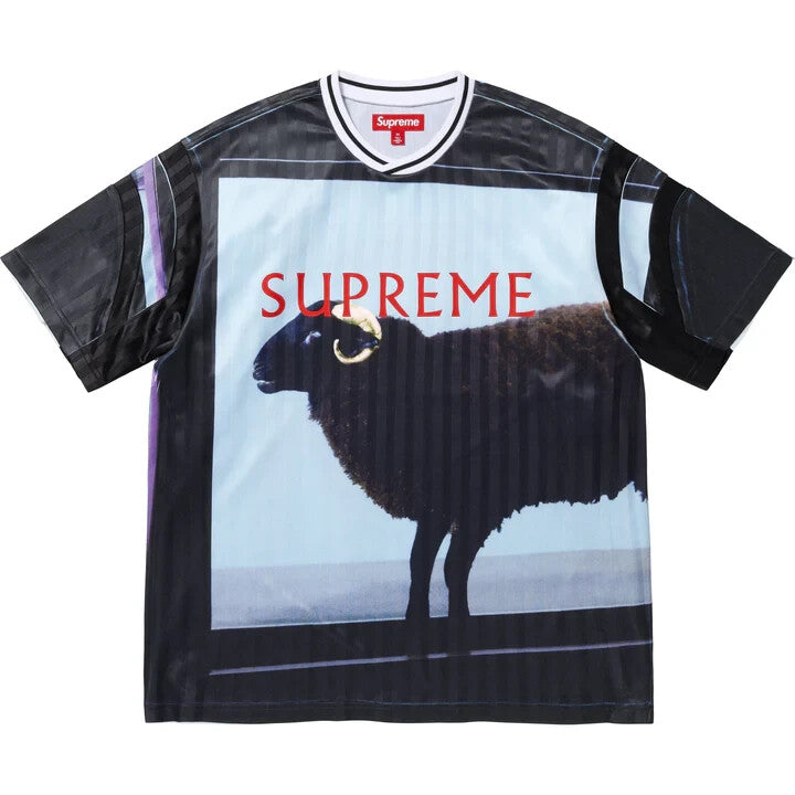 Supreme Damien Hirst Soccer Jersey Black