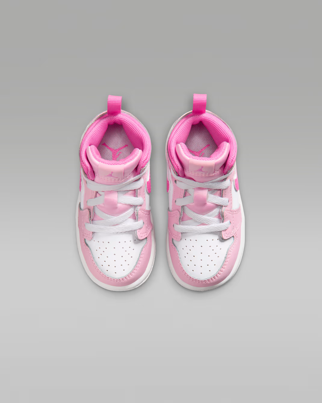 DQ8425-601 Nike TD Jordan 1 Mid "Pink Foam/China Rose" (Toddler)