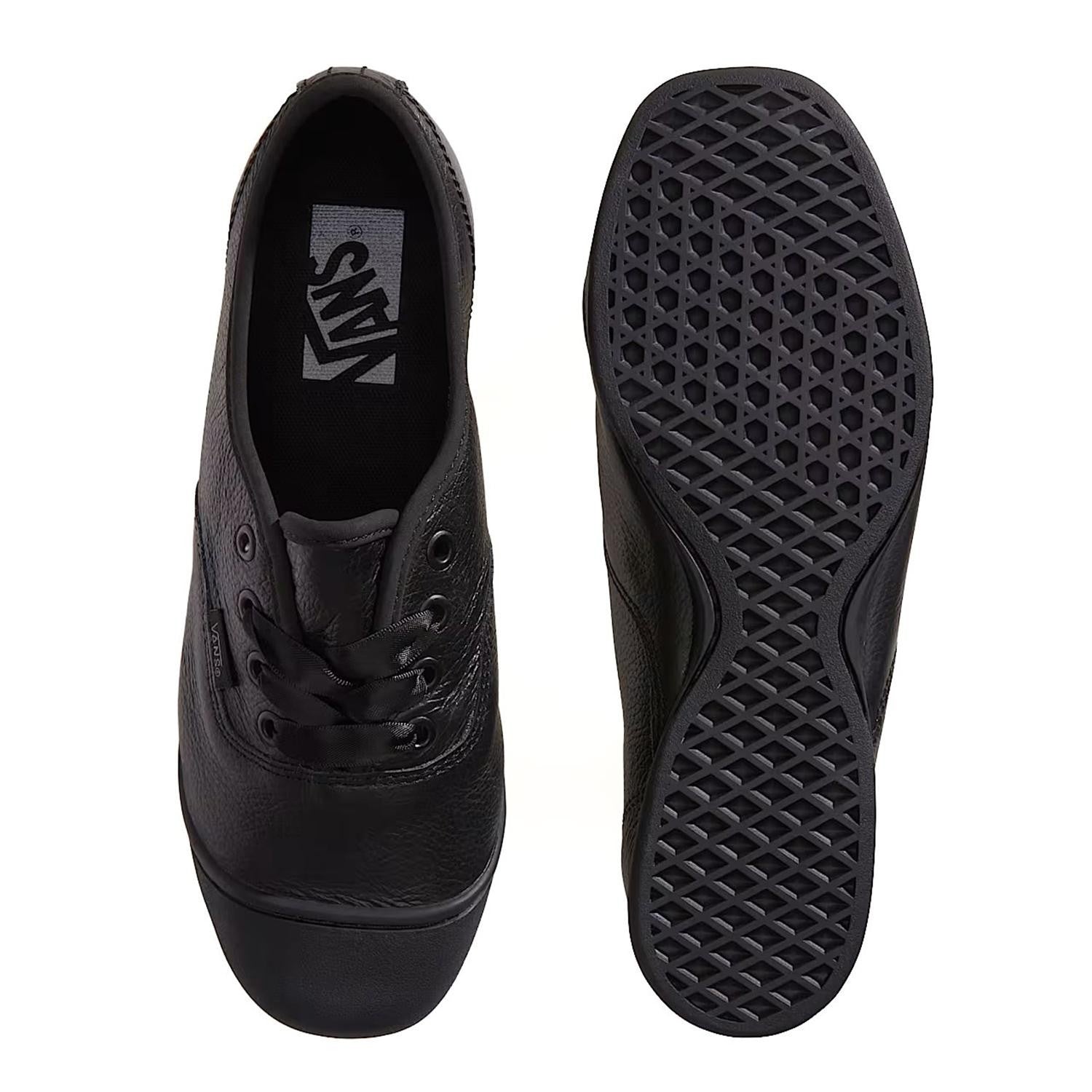 VN000EDXCJI Vans PREMIUM AUTHENTIC PRIMA LEATHER BLACK (Men's)