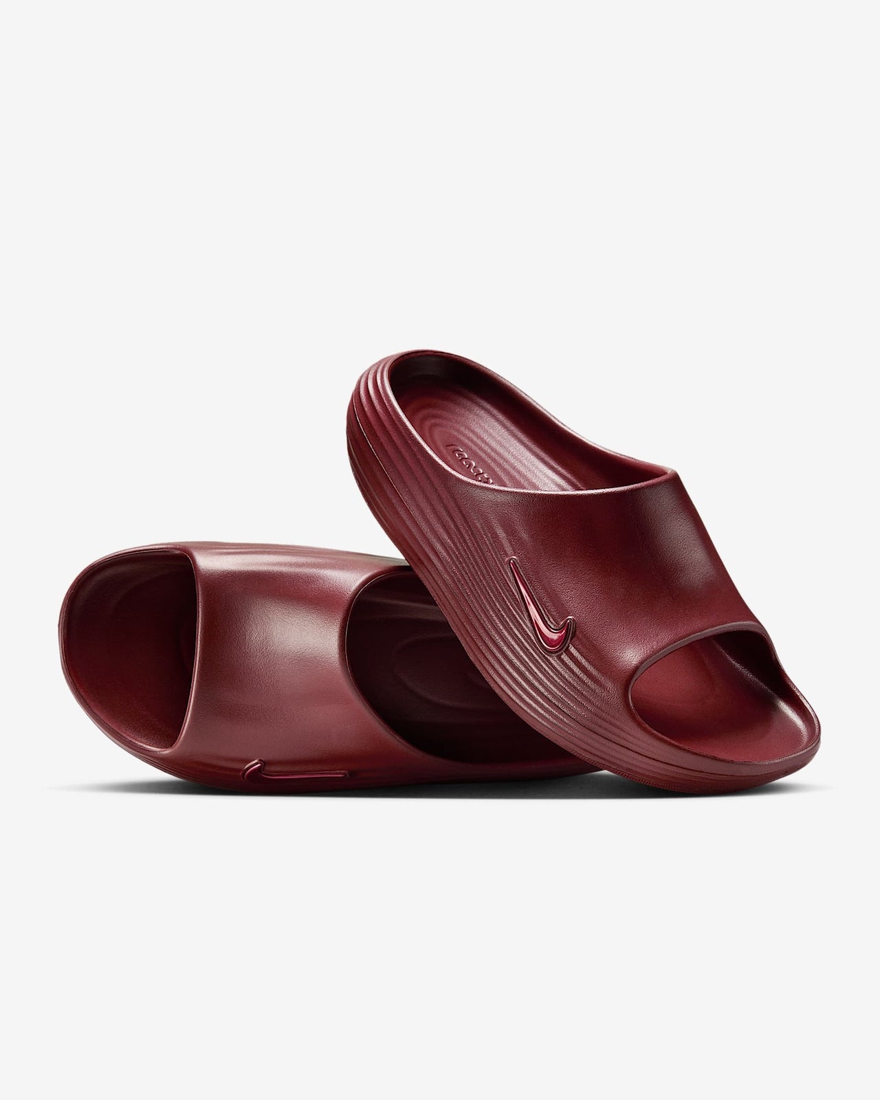 HV4479-600 Nike ReactX Rejuven8 Slide Burgundy Crush (Men's)