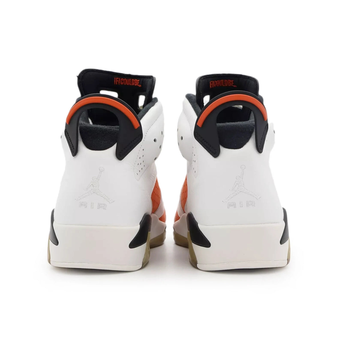 384664-145 Nike Air Jordan 6 Retro Gatorade Like Mike White Team Orange (Men's)
