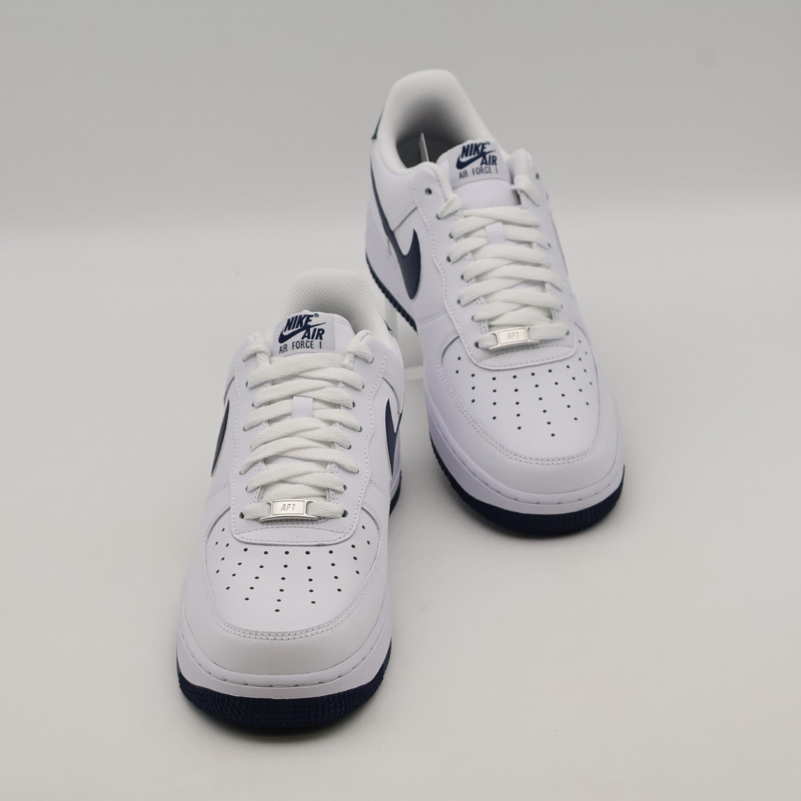 FJ4146-104 Nike Air Force 1 Low '07 White Navy (Men's)