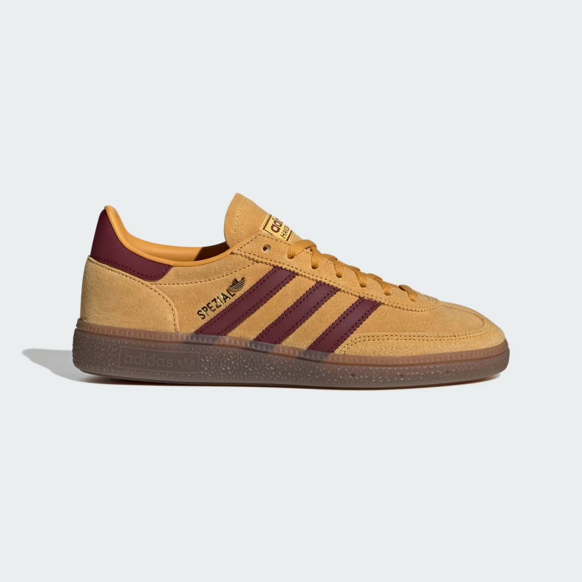 IH1494 Adidas Handball Spezial "Preloved Yellow/Shadow Red" (Men's)