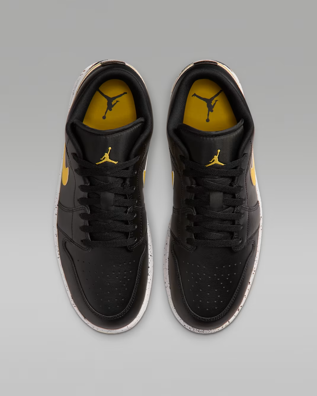 IX3529-010 Nike Air Jordan 1 Low SE "Black/Tour Yellow" (Men's)