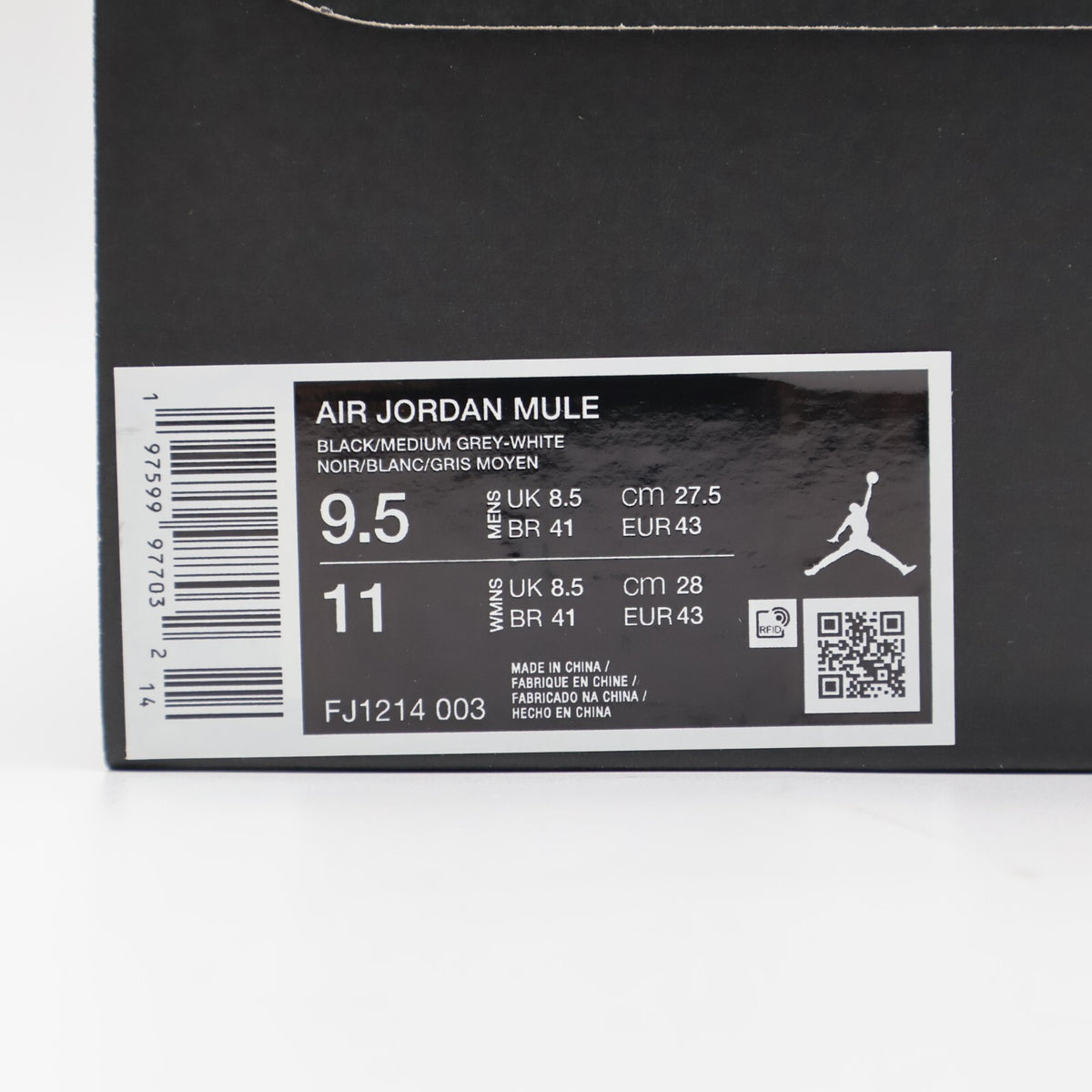 FJ1214-003 Nike Air Jordan 1 Mule Golf Shadow (Men's)