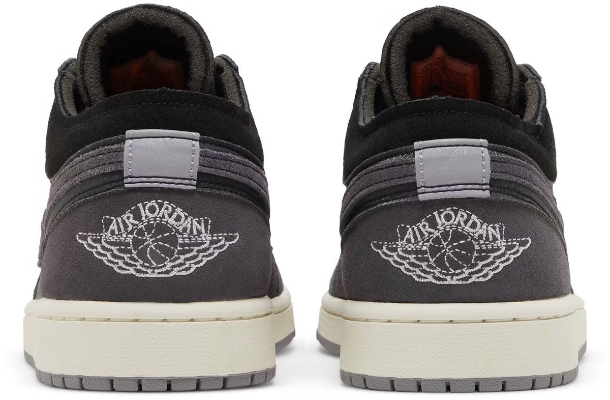 DN1635-001 Nike Air Jordan 1 Low "Inside Out/Black/Grey" (Men's)
